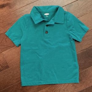 Old Navy teal polo